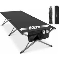 HOMECALL Feldbett Klappbar Campingbett Klappbett karpfenliege XXXL Campingliege (Leicht aufzubauende Schlafbetten für den Außenbereich, 200KG)