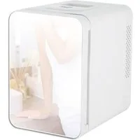 ADLER EUROPE Kühlbox AD 8085 Mini Kühlschrank mit Spiegel, 4 l, Kühl- und Wärmebox für Kosmetik, Getränke & Snacks, Auto & Zuhause