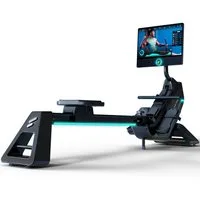Sportstech Rudergerät sRow, 21,5" Touch-Display, LED-Feedback, Kurse