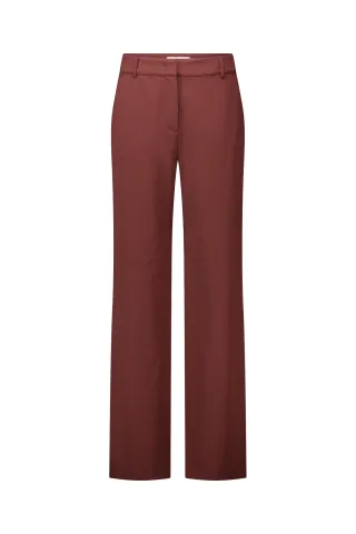 Studio Anneloes - Luz twill trousers chestnut - Gr. - XS