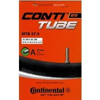 CONTINENTAL Fahrradschlauch Continental MTB 27,5 (650B) Schlauch 27.5 Zoll AV (47/62-584) AV 42mm, 27.5