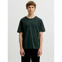 Jack & Jones Rundhalsshirt JJEPAULOS TEE SS CREW NECK NOOS Baumwollmischung, regular fit