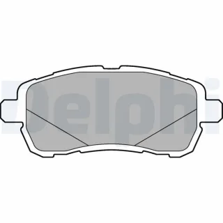 Delphi Bremsbel?ge vorne Ford Ka+