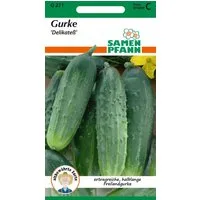 SAMEN PFANN Gemüsesamen Einlegegurke, Delikateß - Gurken-Samen Saatgut Samen, Cucumis sativus