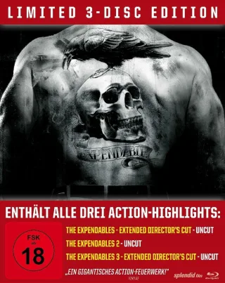 The Expendables Trilogy - Steelbook/Uncut [Blu-ray] [Limited Edition]