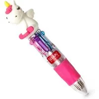 Legami Gelschreiber Legami Mini 4-Farb-Kugelschreiber Magic Rainbow Unicorn