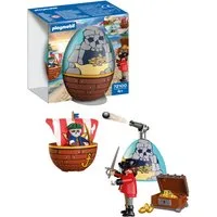 Playmobil® Spiel-Ei: Piraten (72100), Pirates Konstruktions-Spielset, (34 St)