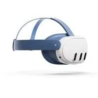 Quest 3 Headset-Einlage und Headset-Riemen (Elemental Blue) blau