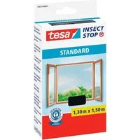 tesa Insektenschutz-Fensterrahmen tesa® 55672 Insect Stop Fliegengitter STANDARD ANT 1,3x1,5m