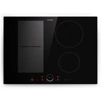 Klarstein Induktions-Kochfeld Delicatessa 70 Hybrid, Kochfelder Induktion Hob Flex 4 Zonen 7000 W