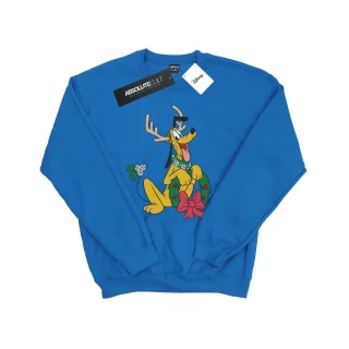 Disney - "Pluto Christmas Reindeer" Sweatshirt für Herren (Königsblau)