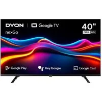 Dyon nexGo 40F LED-Fernseher (100 cm/40 Zoll, Full HD, Smart-TV, 40" Full HD Smart-TV mit Sprachsteuerung, Bluetooth & Triple Tuner)