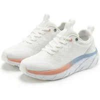 LASCANA Halbschuh, Turnschuh, Freizeitschuh, Sneaker NEU mit modischen Farbdetails, Chunky Sohle & Mesh-Optik VEGAN