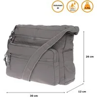 Christian Wippermann Henkeltasche Große Damen Tasche Umhängetasche Schultertasche (einzeln), Henkeltasche