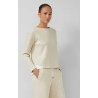 s.Oliver Sweatshirt Sweatshirt Scuba-Sweatshirt in Layering-Optik