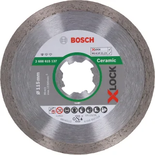 Bosch Diamanttrennscheibe X-LOCK Standard for Ceramic - 2608615137