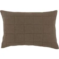 Chic Antique Kissenbezug Chic Antique - Kissenbezug Kissenhülle 60x40cm Baumwolle Walnuss
