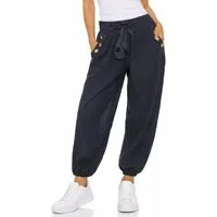 Mississhop Haremshose Leichte Baumwollhose einfarbige Hose Sommerhose Aladinhose M. 270 in Unifarbe