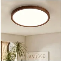 JDONG LED Deckenleuchte Flach Rund Ø23CM/30CM/40CM/50CM/60CM Deckenlampe, Rund Flach, 4000K Neutralweiß, Lamp für Wohnzimmer Schlafzimmer Küche Balkon Büro Flur