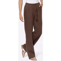 heine Jerseyhose Leinenhose normal