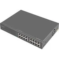 8-Port Gigabit Ethernet PoE Injektor, 802.3bt, 250W, PoE-Injektor grau