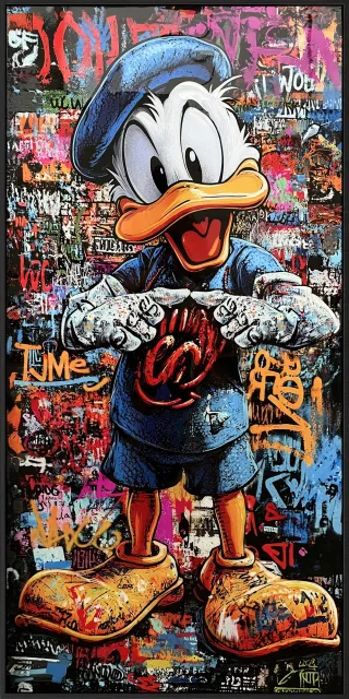 Bild GRAFFITI DUCK