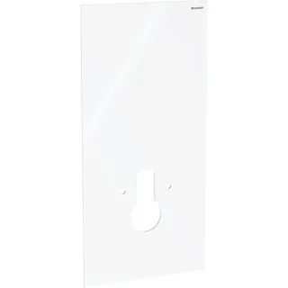 Geberit Frontverkleidung zu Monolith Sanitär- modul für Wand-WC 101cm Glas weiß, 242383SI1 242383SI1