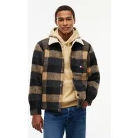 Tommy Jeans Hemdjacke TJM TEDDY COLLAR BRUSHED SHACKET