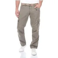 TIMEZONE Cargohose Herren Stoffhose BenitoTZ Loose Fit Freizeithose aus 100% Baumwolle