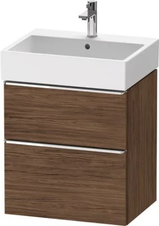 Duravit D-Neo Waschtischunterbau wandhängend Nussbaum dunkel Matt 584x442x625 mm - DE4371010210000 DE4371010210000