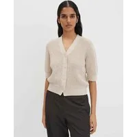 someday Cardigan Temmy aus Strick mit 3D-Struktur Strukturiert mit Knopfleiste für moderne Layering-Looks