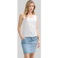 TOM TAILOR Trägertop T-Shirt (im Einserpack) Ajour Top im Material-Mix