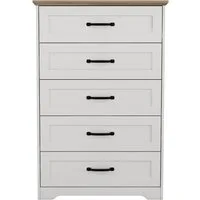 OTTO home Schubkastenkommode Emmilia Sideboard im Landhaus Design (Kommode mit viel Stauraum im Schlafzimmer), Schubladenschrank Sideboard Wäscheschrank Skandi Design