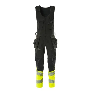 MASCOT Kombihose ACCELERATE SAFE Schwarz / Hi-vis Gelb 56 - 19169-711-0917-76C56