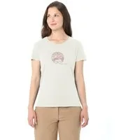 VAUDE Funktionsshirt WOMEN'S CYCLIST T-SHIRT V sportliche Passform, Kurzarm, für Radsport und Outdoor-Aktivitäten