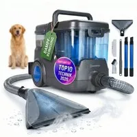 Sommertal Teppichreinigungsgerät Sommertal HYDRO 9000 MAX Waschsauger – 1.000W & 28 kPa, 1000 W, Teppichreiniger & Polsterreiniger mit Dampfsauger & Nasssauger