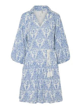 Y.A.S - YASCINNI 3/4 DRESS S. star white - Gr. - 34