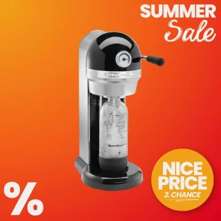 KitchenAid Sodastream Artisan - Soda Maker in Onyx Black
