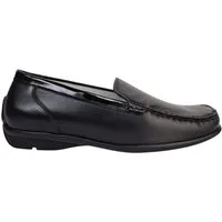 Waldläufer Harriet Leder schwarz H Slipper