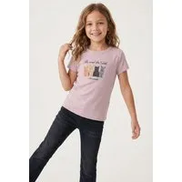 Abercrombie Kids T-Shirt AFG ME & THE GIRLS BABY TEE mit Katzen-Print, für Girls