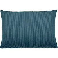 beties Kissenbezug HYggelig No.1, (1 Stück), Samtcord Kissenbezug ca. 25x35 cm Hygge Style nord-blau