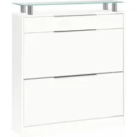 borchardt Möbel Schuhschrank Oliva Breite 89 cm, stehend, mit 2 Doppeltrommeln und 1 Schubkasten