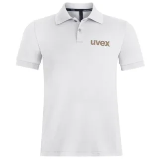uvex corporate 26 Poloshirt Herren weiß  S - 7071309