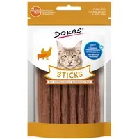 Dokas Sticks mit Hühnerbrust & Rinderleber 30 g, für: Katze