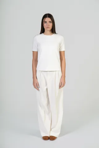 (THE MERCER) N.Y. - T-Shirt ivory - Gr. - 44