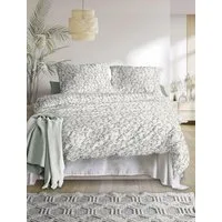 Irisette Bettwäsche Easy 8665, Seersucker, 2 teilig, kühlend und atmungsaktiv, pflegeleicht und bügelfrei