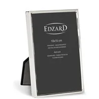 EDZARD Bilderrahmen Otto, versilbert und anlaufgeschützt, für 10x15 cm Foto