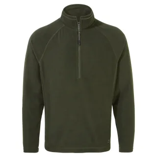 Craghoppers - "Expert Corey 200" Fleece-Oberteil mit halbem Reißverschluss für Herren (dunkeles Zeder)