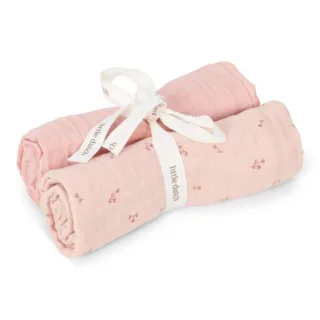 Little Dutch Musselintuch Pure Blossom - Pink