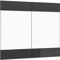 Vicco Hängeschrank R-Line, Anthrazit Hochglanz, 79.2 x 59 cm Möbelfront für den Hän... (1-St)